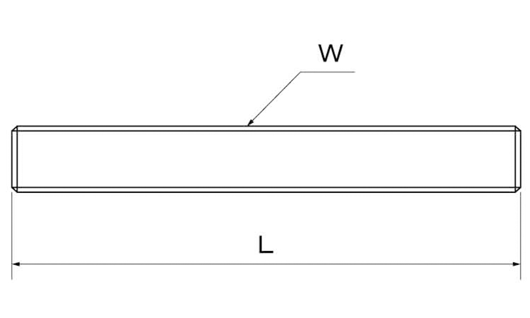 定尺寸切(ウィット 3/16
