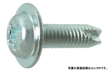 3種タッピンみぞ付 (C1タッピンねじ | 十字穴付（＋）Ｃ１ナベ ワッシャーヘッド