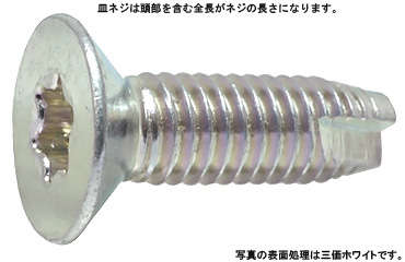 3種タッピンみぞ付 (C1タッピンねじ | Ｃ１ ＴＲＸ皿