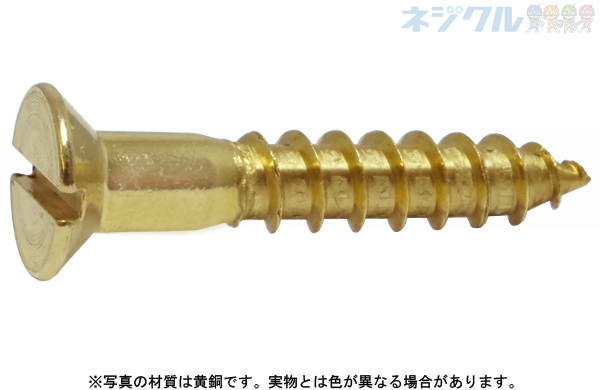 ネジ 皿 | （−）皿木ねじ