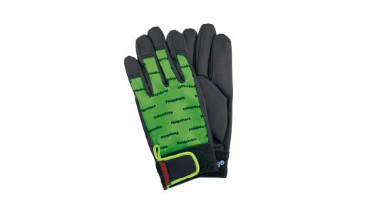 ノンスリップエレカー黒/グリーン