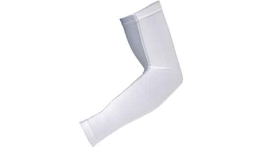 冷感アームカバーJW-619白灰