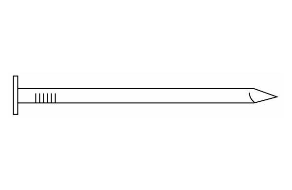 プリントボード釘　クリーム