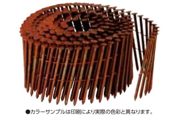 ワイヤー連結釘　Ｎ釘・オレンジ１０巻