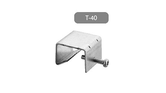 棟金具　角ハゼ丸ハゼ兼用Ｔ－４０