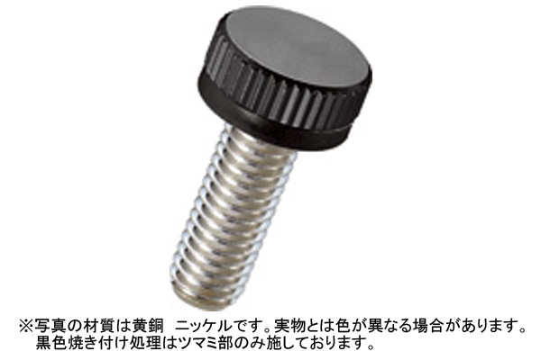 黄銅ローレットツマミＮＢーＶＧＢーＲ