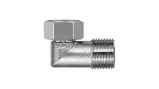 ナットつきフレキ用小曲りエルボ