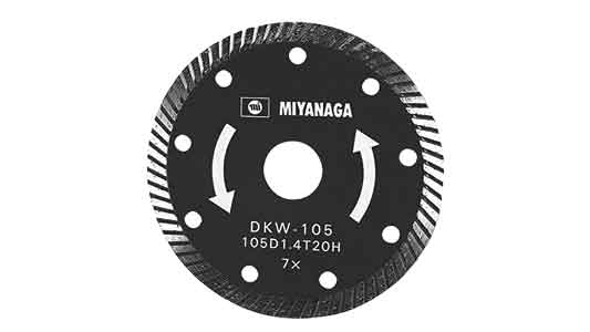 乾式タイル用ダイヤモンドソー