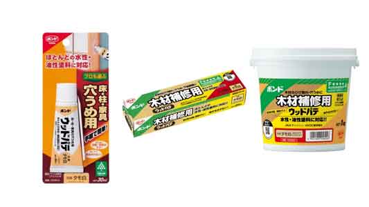 ボンド　ウッドパテ　タモ白
