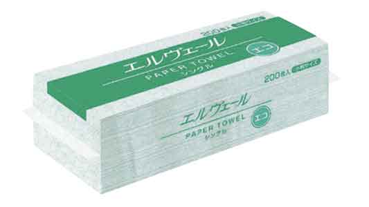 ペーパータオルエコシングル４２Ｐ