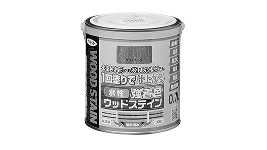 水性強着色ウッドステインＬオーク