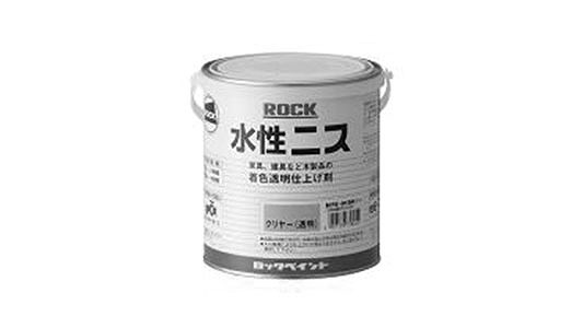 ロック水性ニス（クリヤー