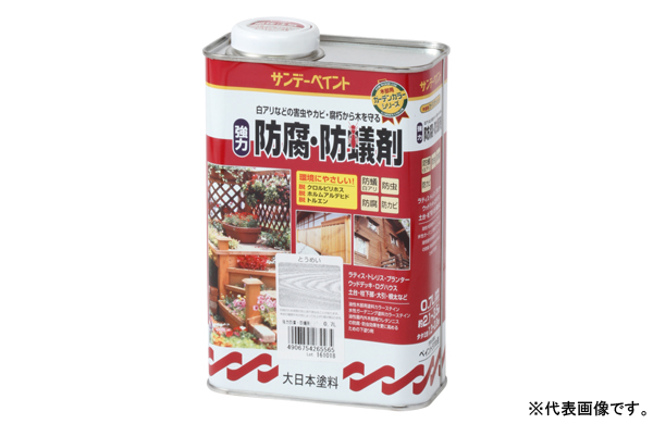 強力防腐・防蟻剤（ブラウン