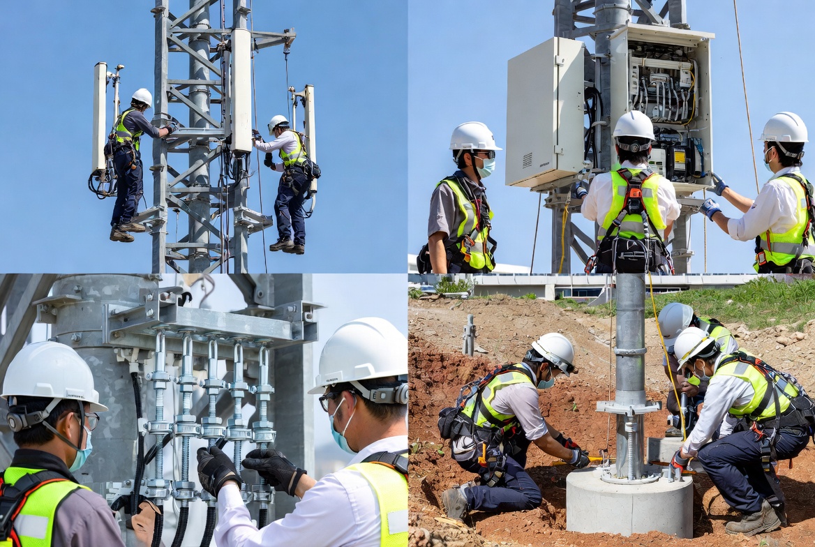 5G基地局工事における締結部品選定