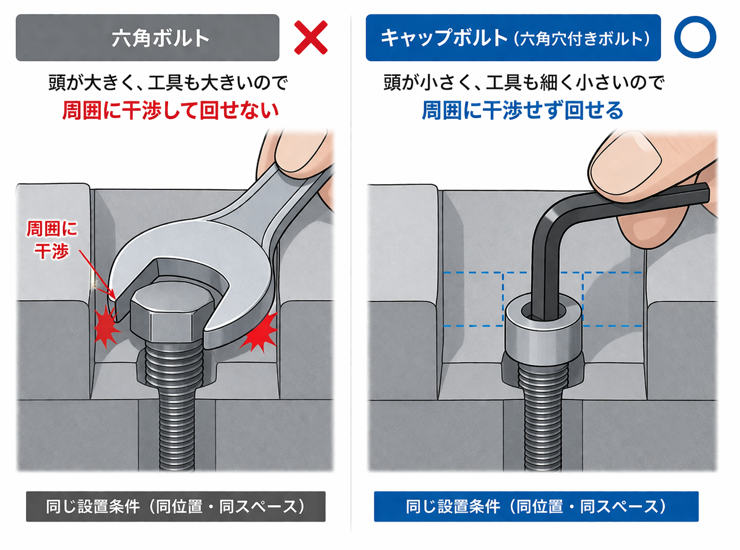 六角穴付きボルト